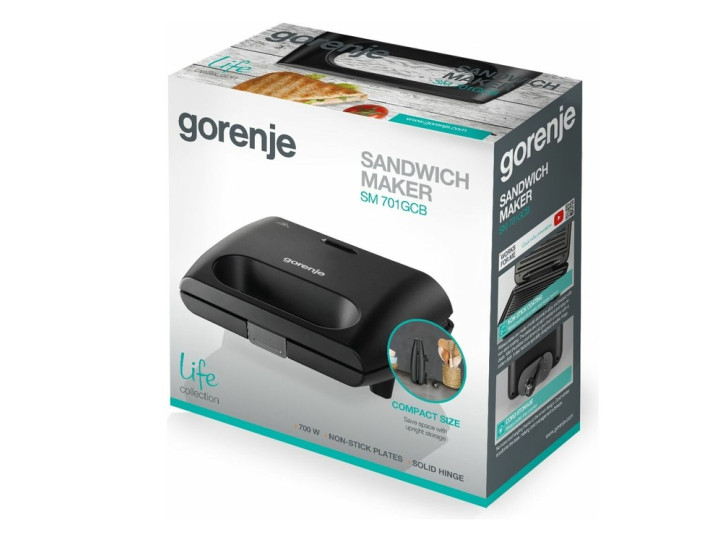Гриль Gorenje SM701GCB Гриль Gorenje SM701GCB