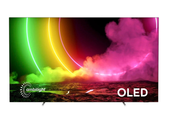 Телевизор Philips 55OLED806/12 OLED (2021), серый Телевизор Philips 55OLED806/12 OLED (2021), серый