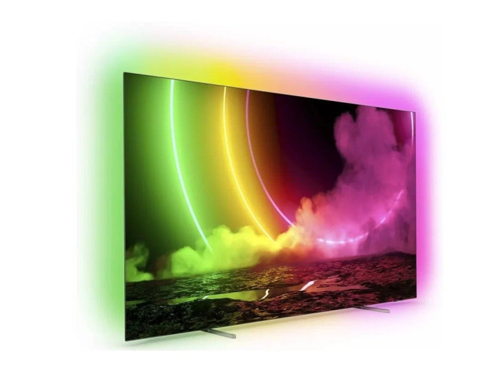 Телевизор Philips 55OLED806/12 OLED (2021), серый Телевизор Philips 55OLED806/12 OLED (2021), серый