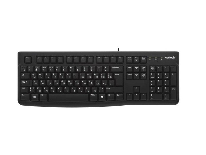 Клавиатура Logitech K120 for Business черный OEM (920-002522) Клавиатура Logitech K120 for Business черный OEM (920-002522)