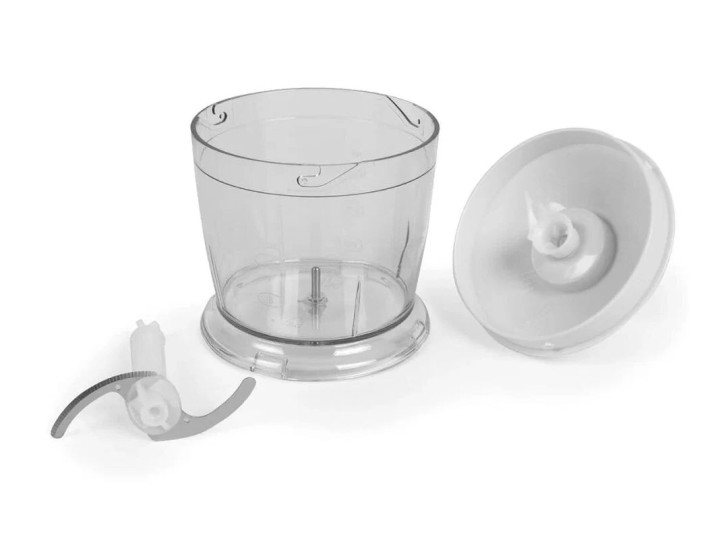 Блендер REMENIS REM-5796, серебристый, белый