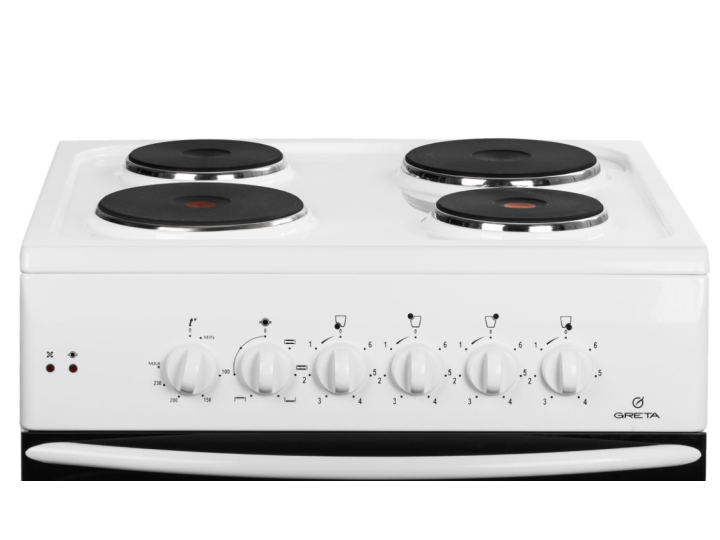Плита электрическая GRETA EE 6000NN13 W Плита электрическая GRETA EE 6000NN13 W