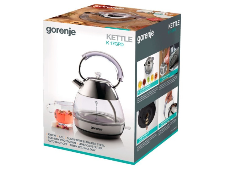 Чайник GORENJE K17GPD Чайник GORENJE K17GPD