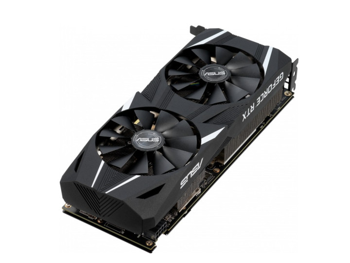 Видеокарта ASUS GeForce RTX2060 DUAL GDDR6 6144Mb 192-bit, PCI-Express 3.0 DUAL-RTX2060-O6G-E Видеокарта ASUS GeForce RTX2060 DUAL GDDR6 6144Mb 192-bit, PCI-Express 3.0 DUAL-RTX2060-O6G-E