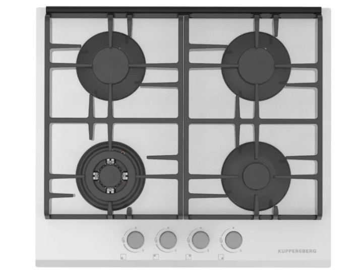 Газовая варочная панель Kuppersberg FQ62W Газовая варочная панель Kuppersberg FQ62W