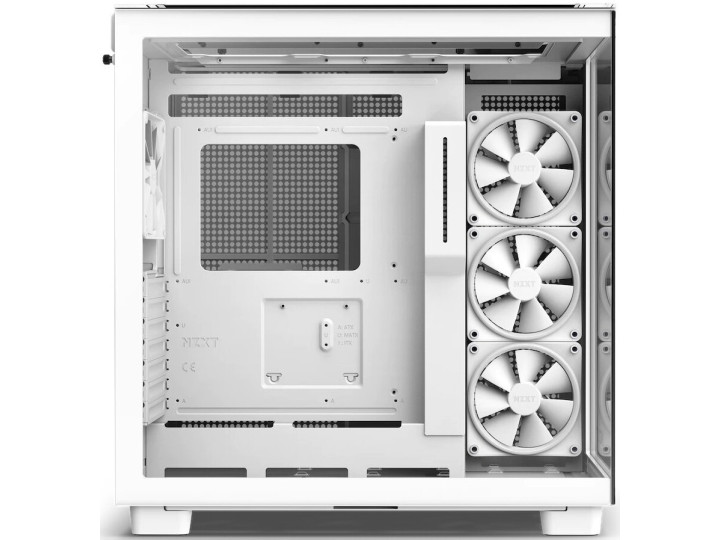 Корпус компьютерный NZXT H9 Elite Midi белый