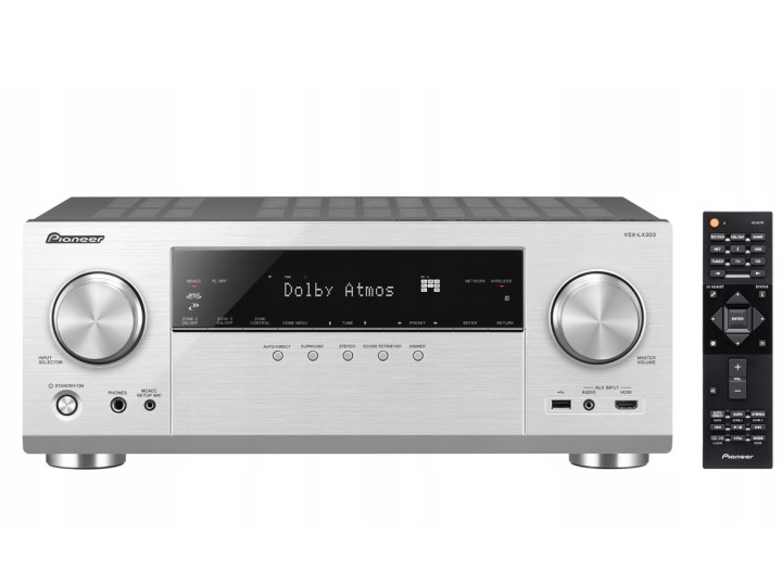 AV-ресивер Pioneer VSX-LX303 silver