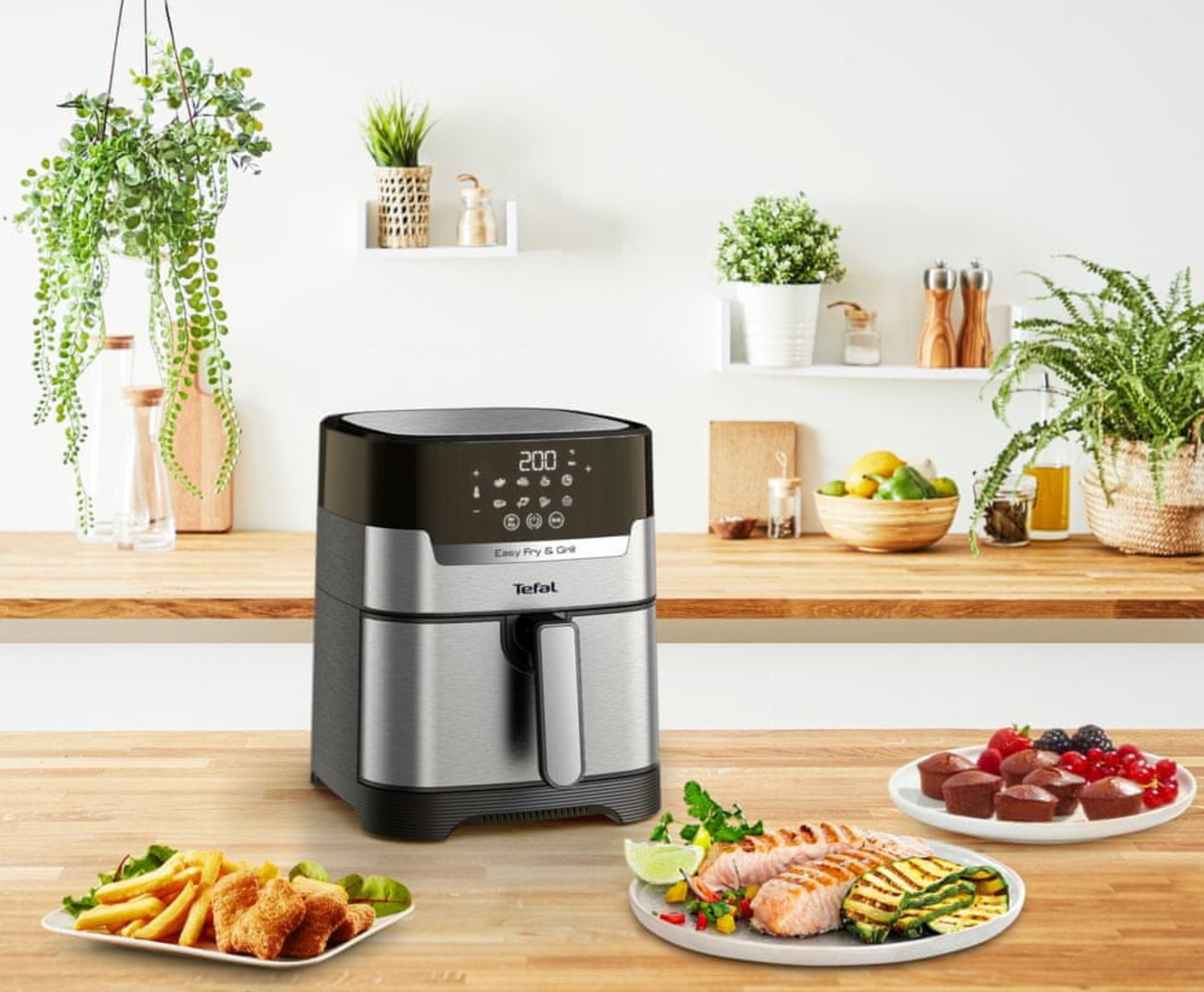 Аэрогриль Easy Fry&Grill Deluxe EY505D15