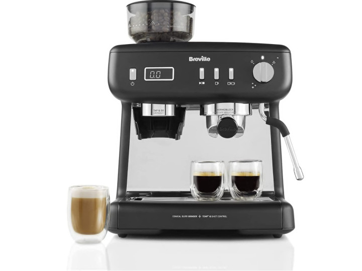 Кофемашина BREVILLE Barista Max+ VCF 152X, черный