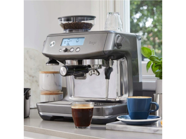 Кофемашина SAGE Barista Pro SES878BSS, серебристый