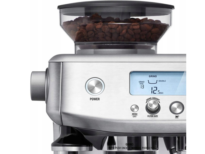 Кофемашина SAGE Barista Pro SES878BSS, серебристый
