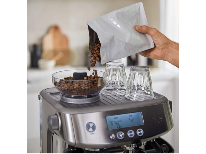 Кофемашина SAGE Barista Pro SES878BSS, серебристый