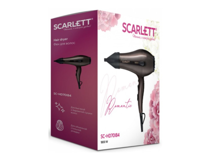 Фен Scarlett SC-HD70I84 Фен Scarlett SC-HD70I84