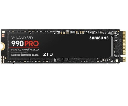 Жесткий диск SSDM.2 2TB Samsung 990 PRO PCIe 4 x4 R7450/W6900Mb/s MZ-V9P2T0BW