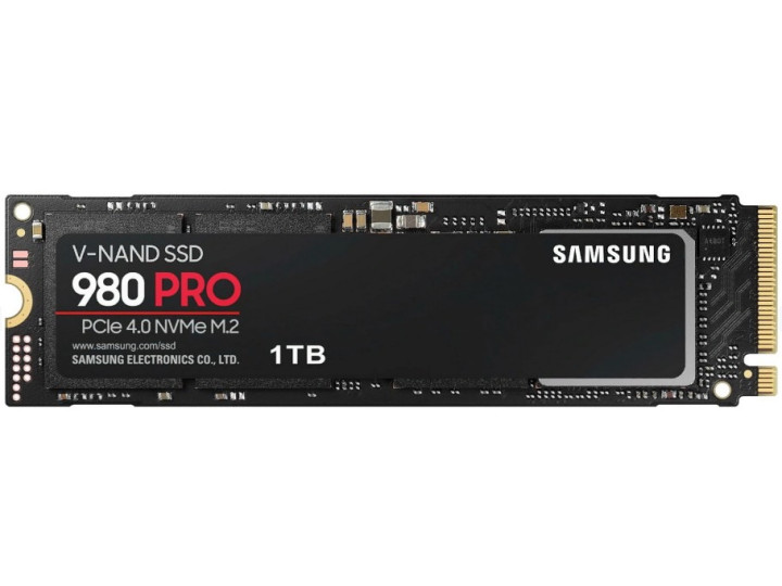 SSD диск Samsung 980 Pro 1TB M.2 PCIe Gen4 x4 MZ-V8P1T0BW