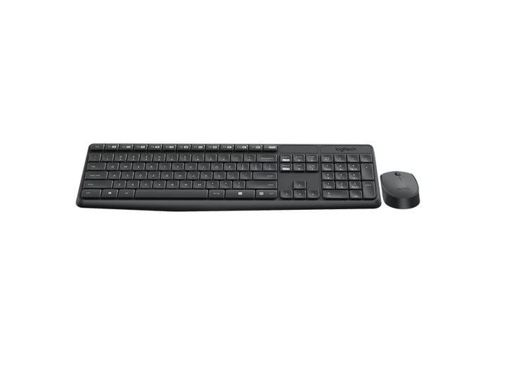 Беспроводной комплект клавиатура+мышь Logitech MK235 Grey Беспроводной комплект клавиатура+мышь Logitech MK235 Grey