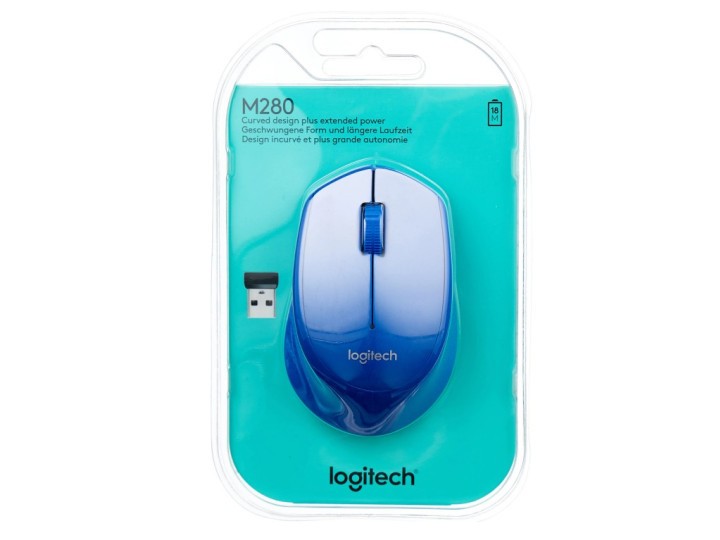 Беспроводная мышь Logitech M280 Blue Беспроводная мышь Logitech M280 Blue