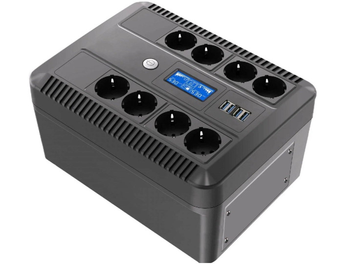 ИБП ExeGate NEO Smart LHB-1000. LCD. AVR.8SH. CH. USB EX293858RUS ИБП ExeGate NEO Smart LHB-1000. LCD. AVR.8SH. CH. USB EX293858RUS