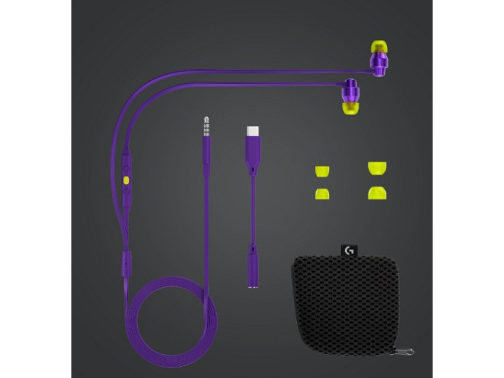 Игровые наушники с микрофоном Logitech G333 Purple Игровые наушники с микрофоном Logitech G333 Purple