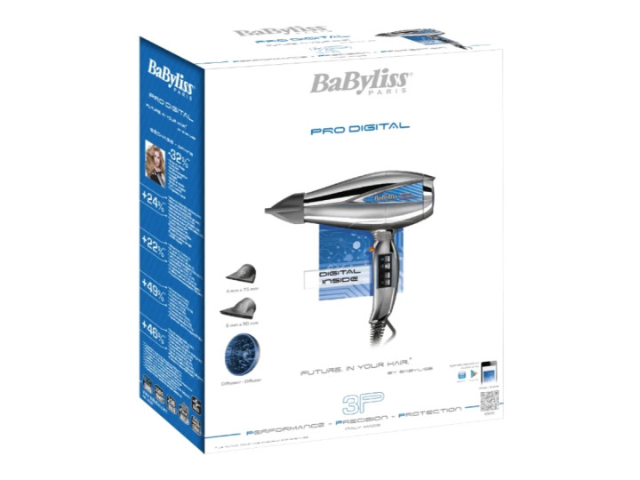 Фен BaByliss Pro Digital 6000E