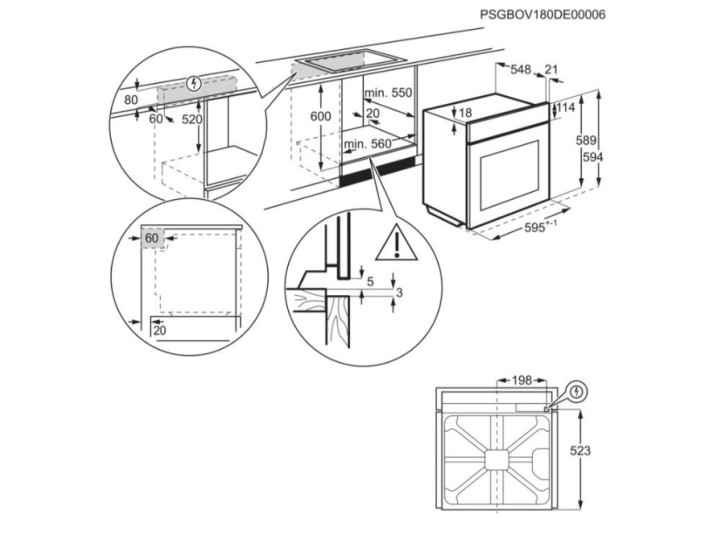Духовой шкаф с добавлением пара Electrolux EOD5C50Z
